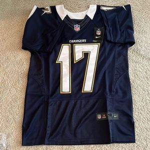 Los Angeles Chargers #17 Navy Men Philip Rivers Game Jersey